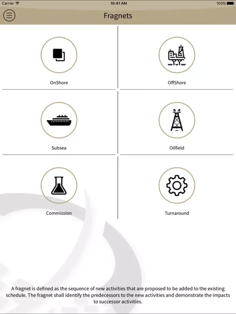 Project Analytics App iPad  スクリーンショット