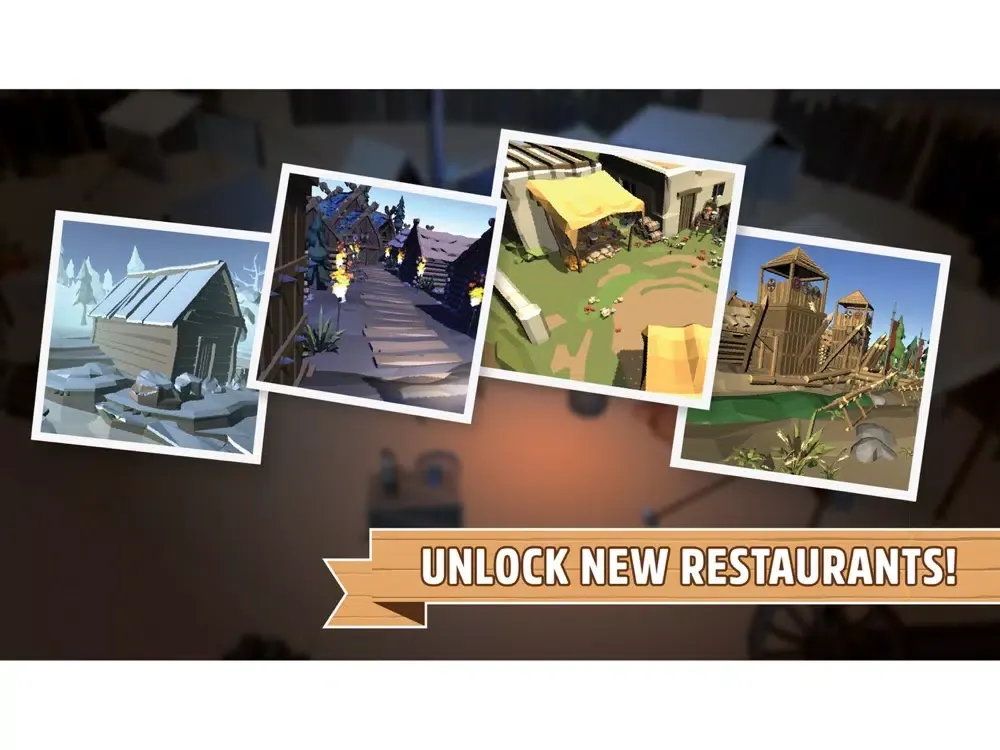 Viking Cook: ASMR Cooking Game iPad 应用截图