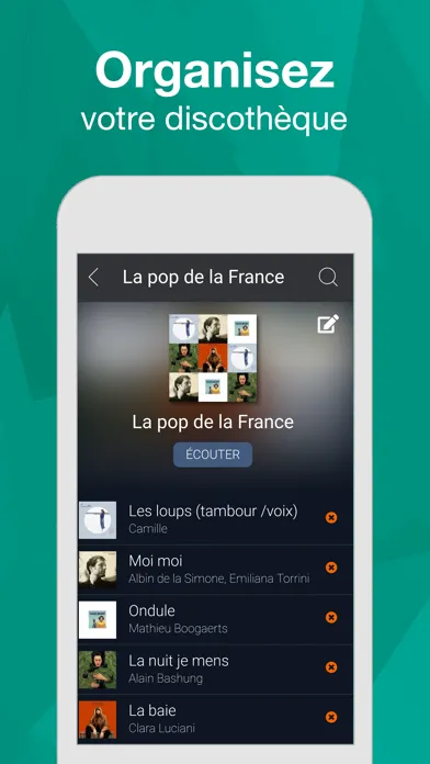 Скриншоты musicMe pour bibliothèques