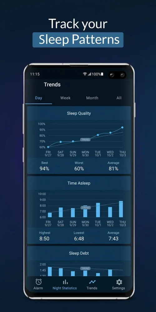 Sleepzy: Sleep Cycle Tracker-screenshot-3