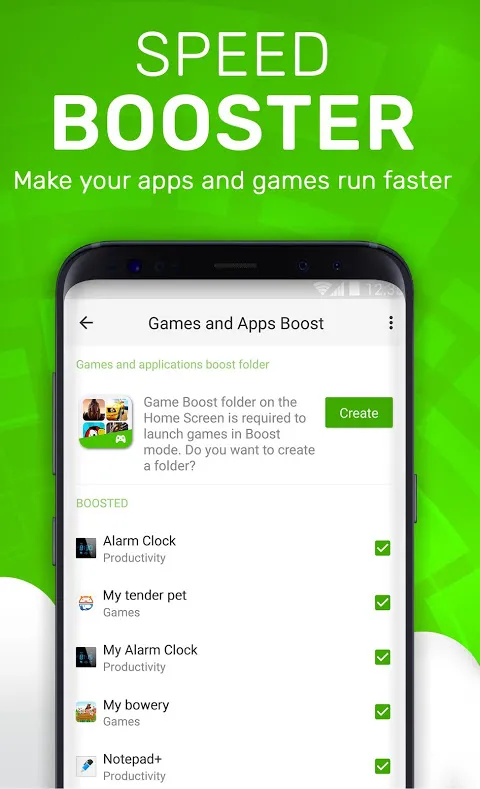 Booster Kit Screenshots