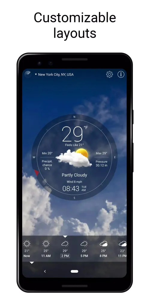Captures d'écran de Weather Live