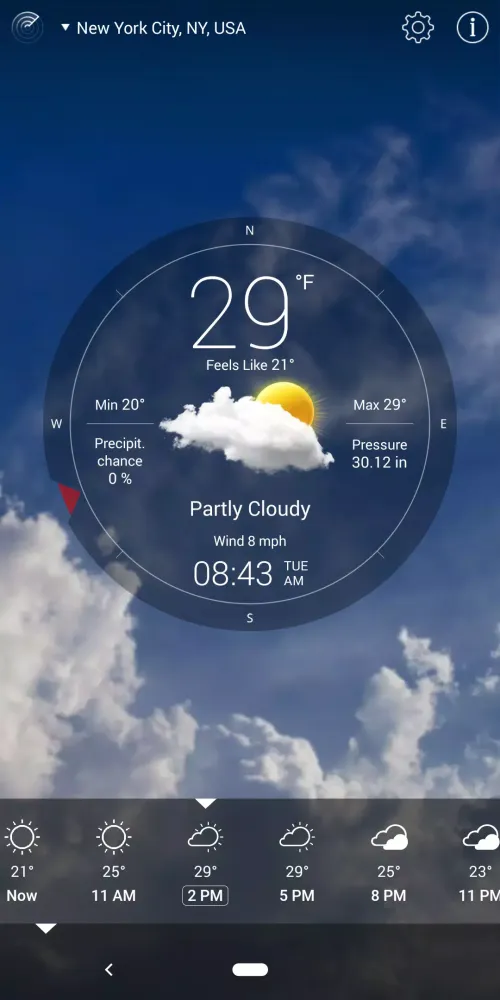 Captures d'écran de Weather Live