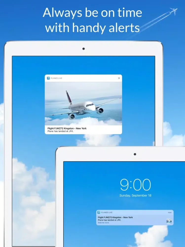 Planes Live: Flight Tracker iPad  Screenshots