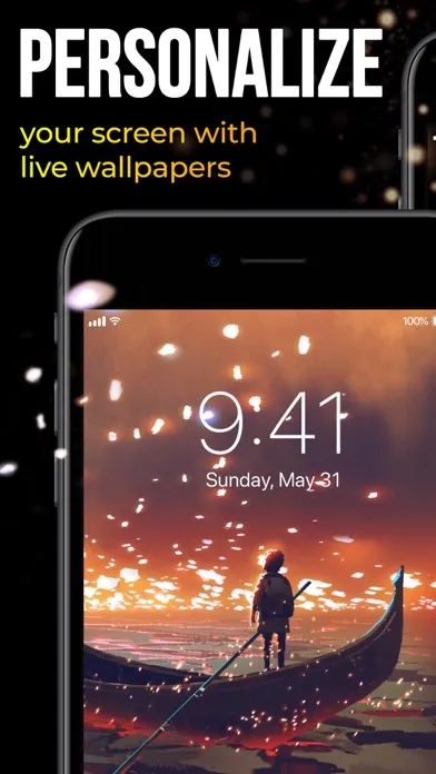 Captures d'écran de Live Wallpapers for Me