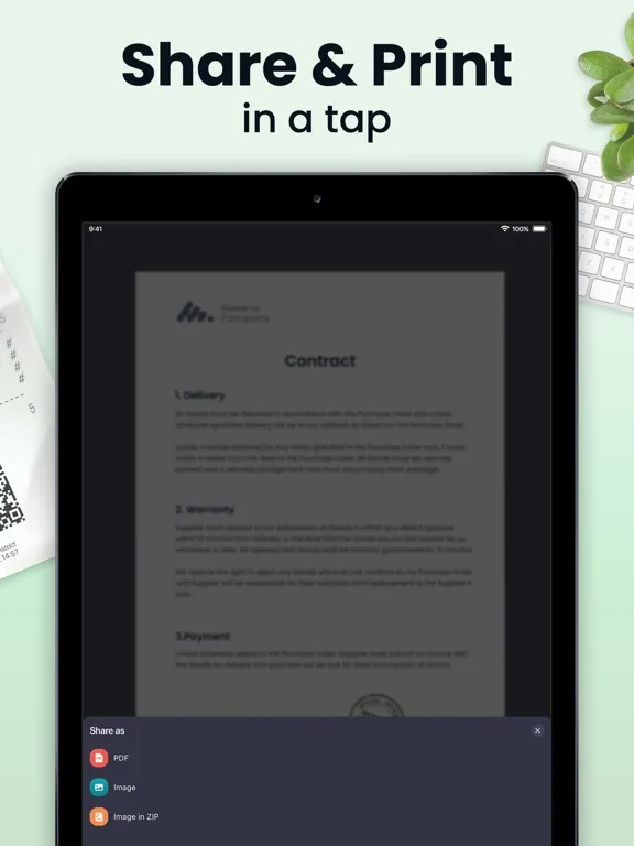 Scan Hero: PDF Scanner iPad  Ekran Görüntüleri