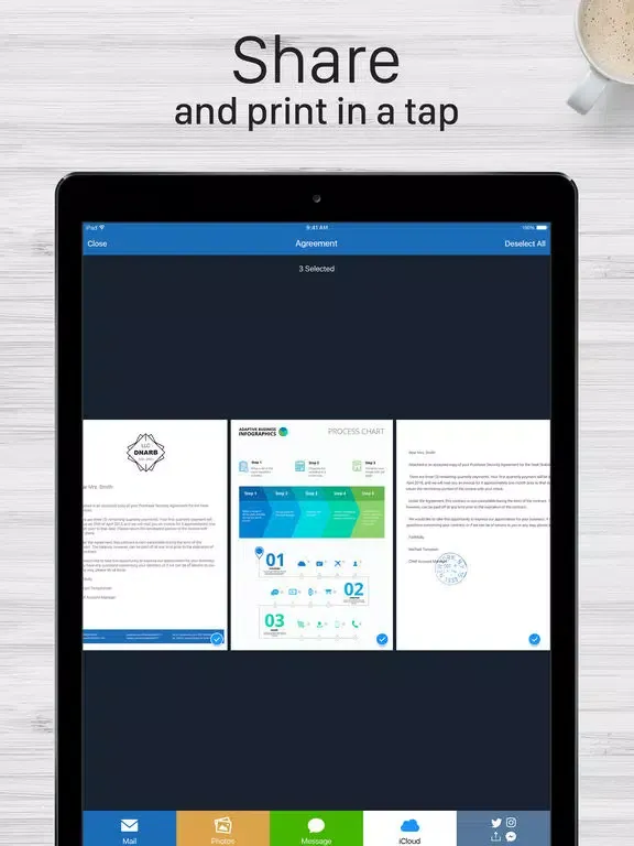 Scanner for Me + OCR iPad  स्क्रीनशॉट