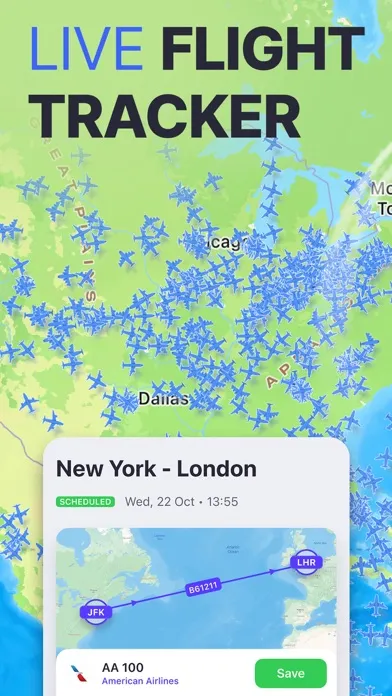 Planes Live - Flight Tracker Screenshots