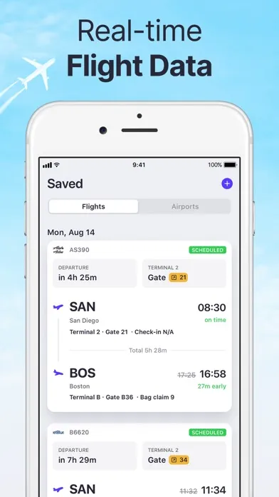 Planes Live - Flight Tracker Screenshots