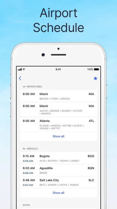 Planes Live - Flight Tracker Screenshots