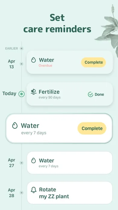 Blossom - Plant Care Guide Screenshots