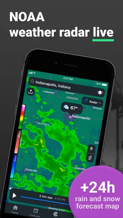 Clime: NOAA Weather Radar Live应用截图
