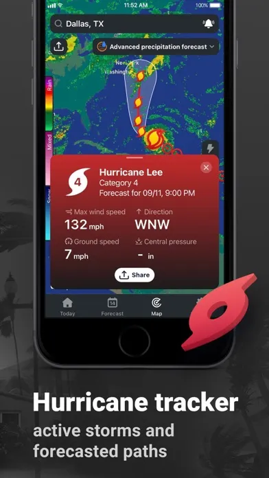 Clime: NOAA Weather Radar Live应用截图