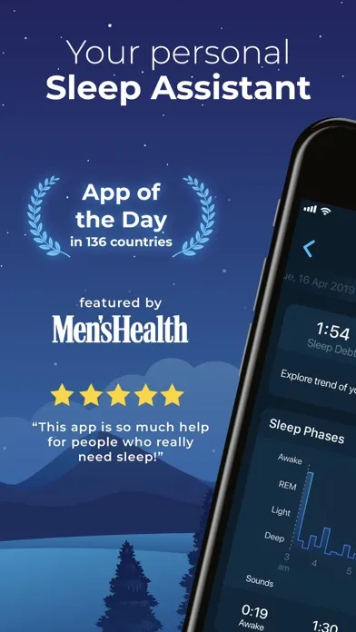 Captures d'écran de Sleepzy - Sleep Cycle Tracker
