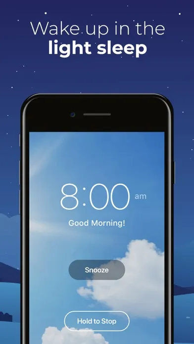 Captures d'écran de Sleepzy - Sleep Cycle Tracker