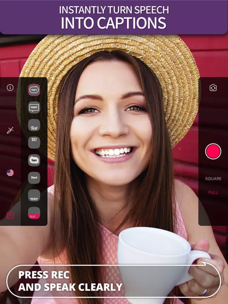 Скриншоты Clipomatic - Text on videos iPad 