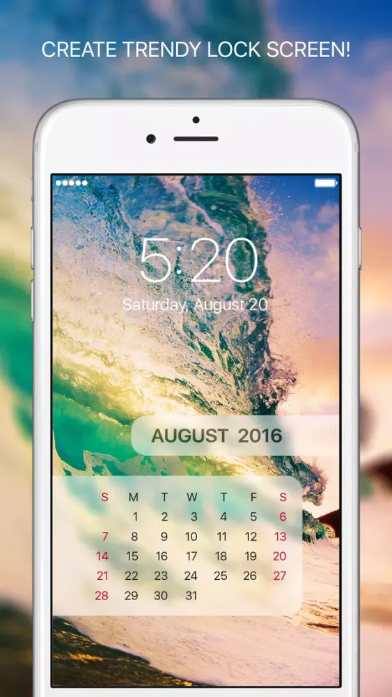 Lucky Locky - Cool themes & Lock screen wallpapers سکرین شاٹس