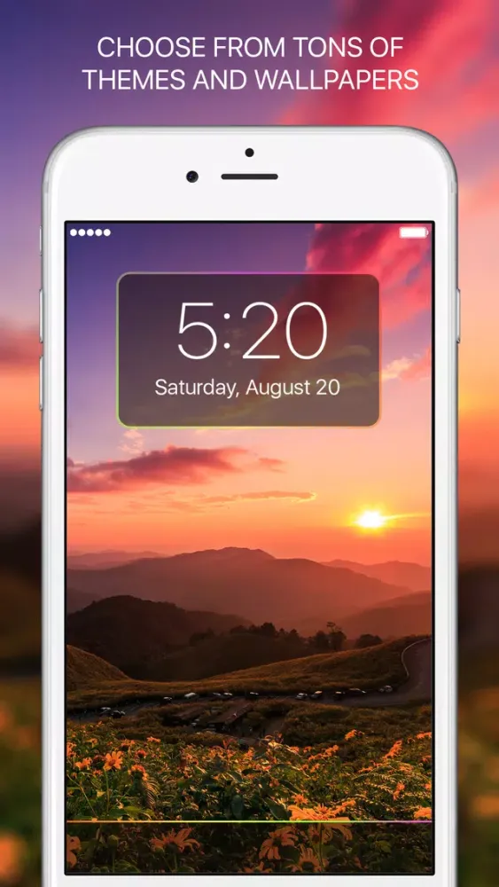 Lucky Locky - Cool themes & Lock screen wallpapers سکرین شاٹس