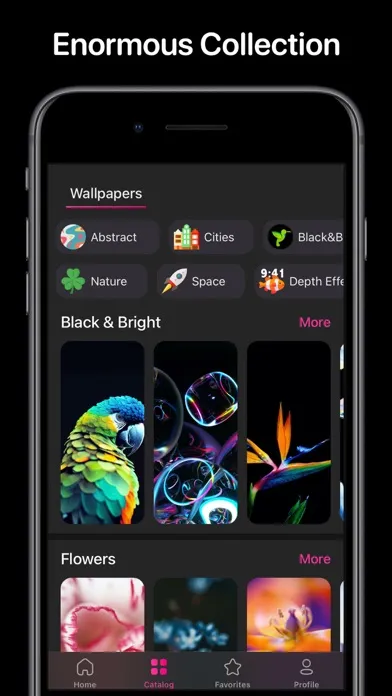 Captures d'écran de Everpix Wallpapers for iPhone