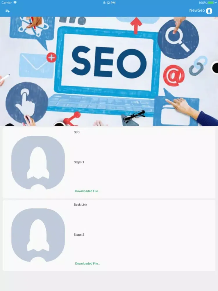 Скриншоты NewSeo iPad 