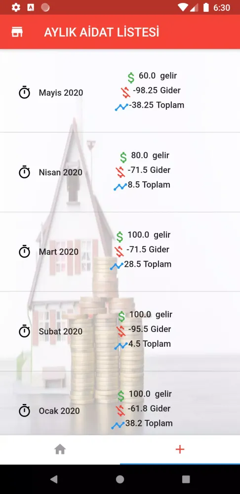 Zrzuty ekranu FAV Apartman Aidat