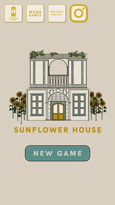 Capturas de tela do SUNFLOWER HOUSE : ROOM ESCAPE