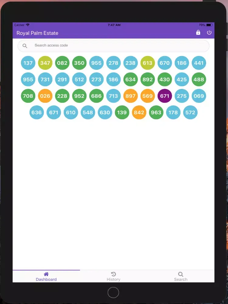 aPass Security iPad  스크린샷