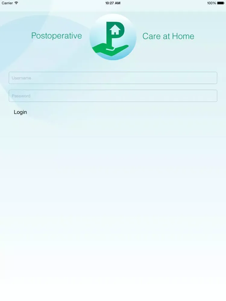 PostOp Care iPad 应用截图