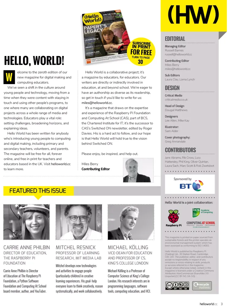 صور Hello World magazine