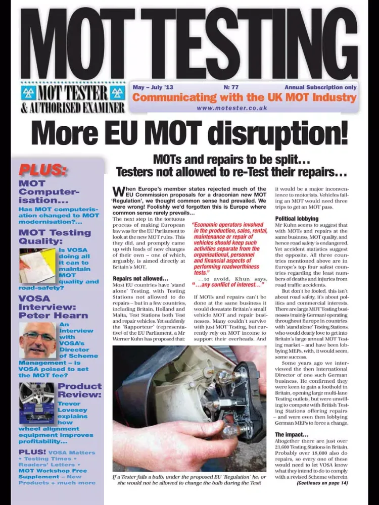 MOT Tester iPad 應用截圖