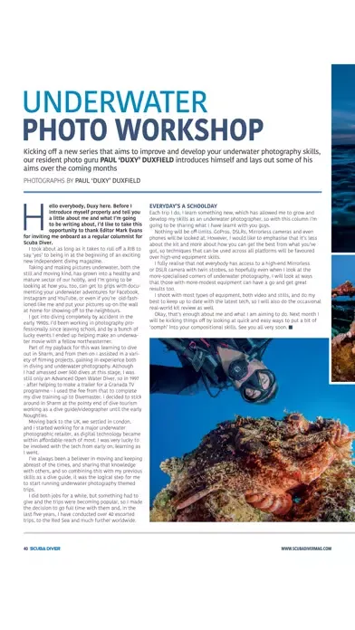 صور Scuba Diver Magazine