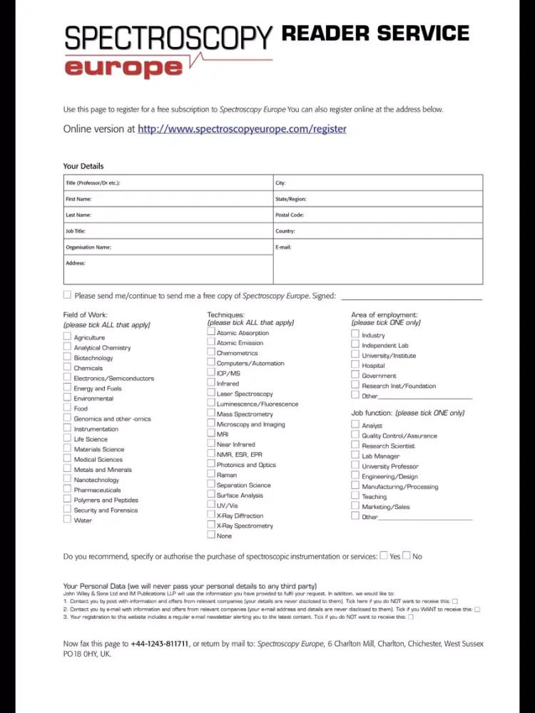 Скриншоты Spectroscopy Europe iPad 