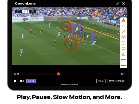 CoachLens: Video Coaching App iPad  Screenshots