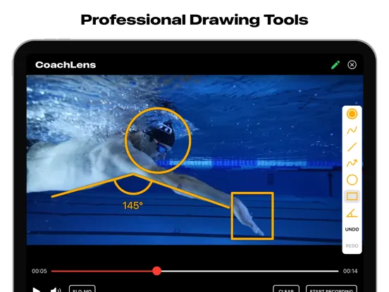 CoachLens: Video Coaching App iPad  Screenshots