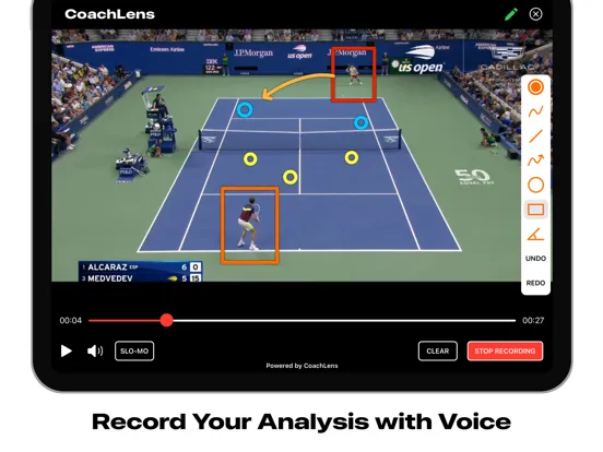 CoachLens: Video Coaching App iPad  Screenshots
