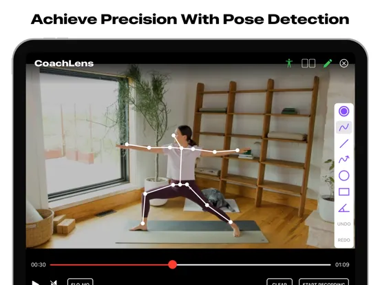 CoachLens: Video Coaching App iPad  Screenshots