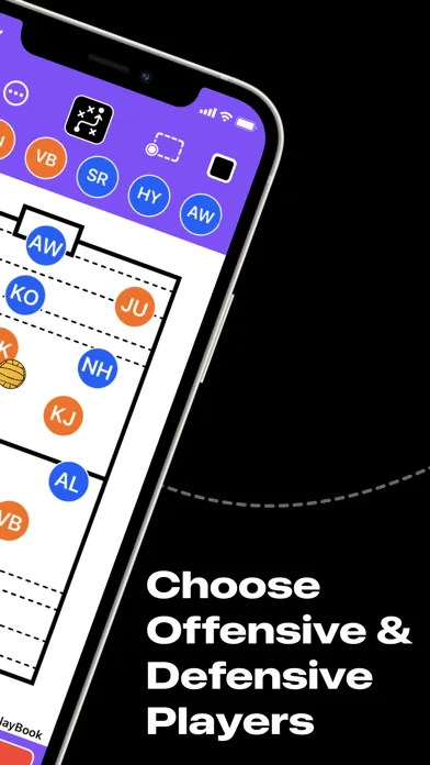 Capturas de tela do PlayBook - Coach Tactic Board