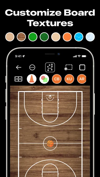 Capturas de tela do PlayBook - Coach Tactic Board