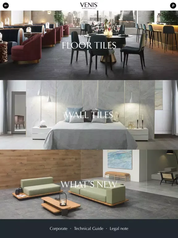 Venis Porcelanosa Grupo iPad  Screenshots