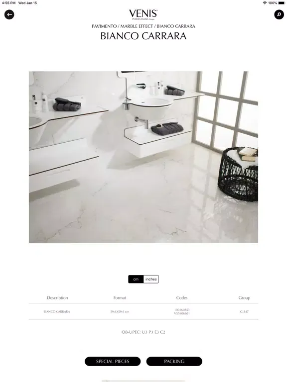 Venis Porcelanosa Grupo iPad  Screenshots