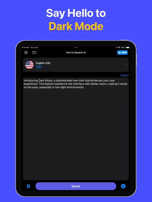 صور Text to Speech AI - Voice Over iPad 