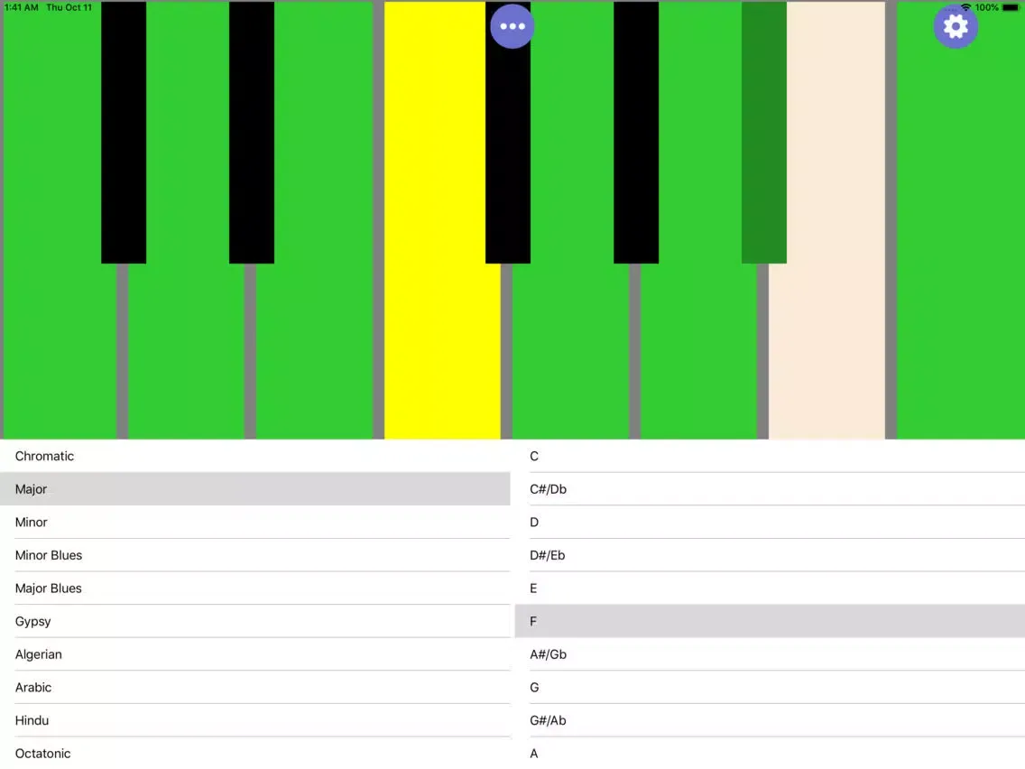 ScaleMate iPad  스크린샷