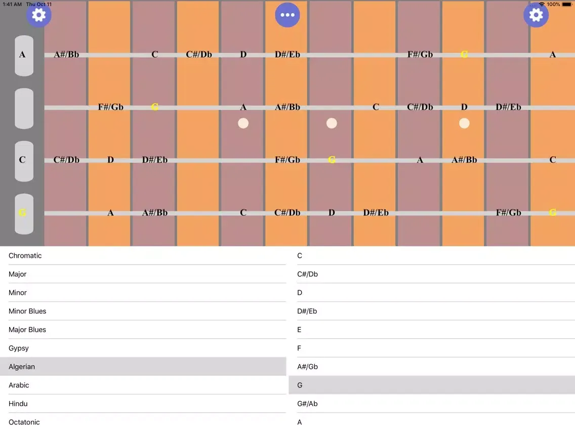 ScaleMate iPad  스크린샷