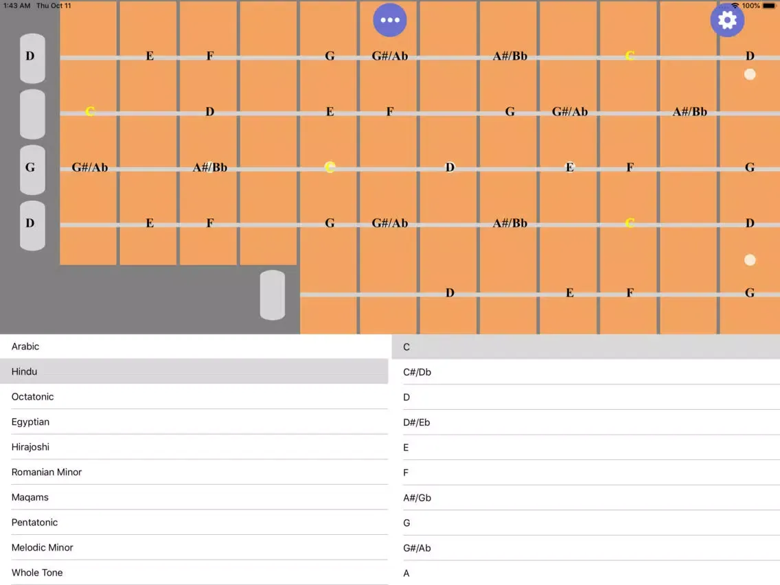 ScaleMate iPad  스크린샷