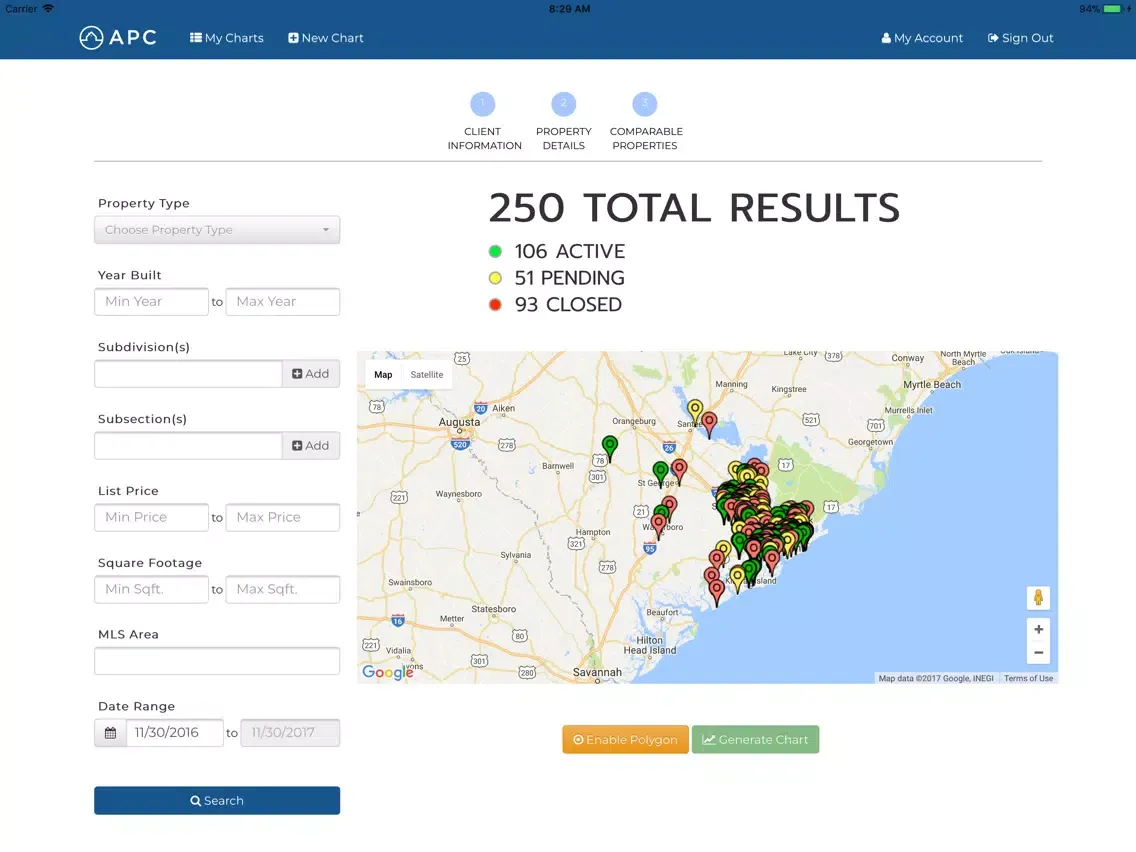 APC-R Pricing & Analytics Tool iPad Ekran Görüntüleri