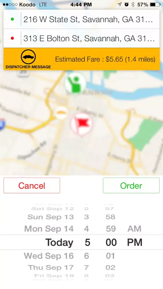 YellowCab Savannah स्क्रीनशॉट