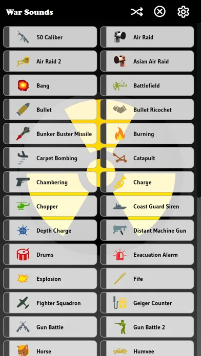 War Sounds Soundboard স্ক্রিনশট