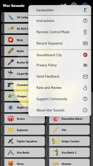 War Sounds Soundboard স্ক্রিনশট
