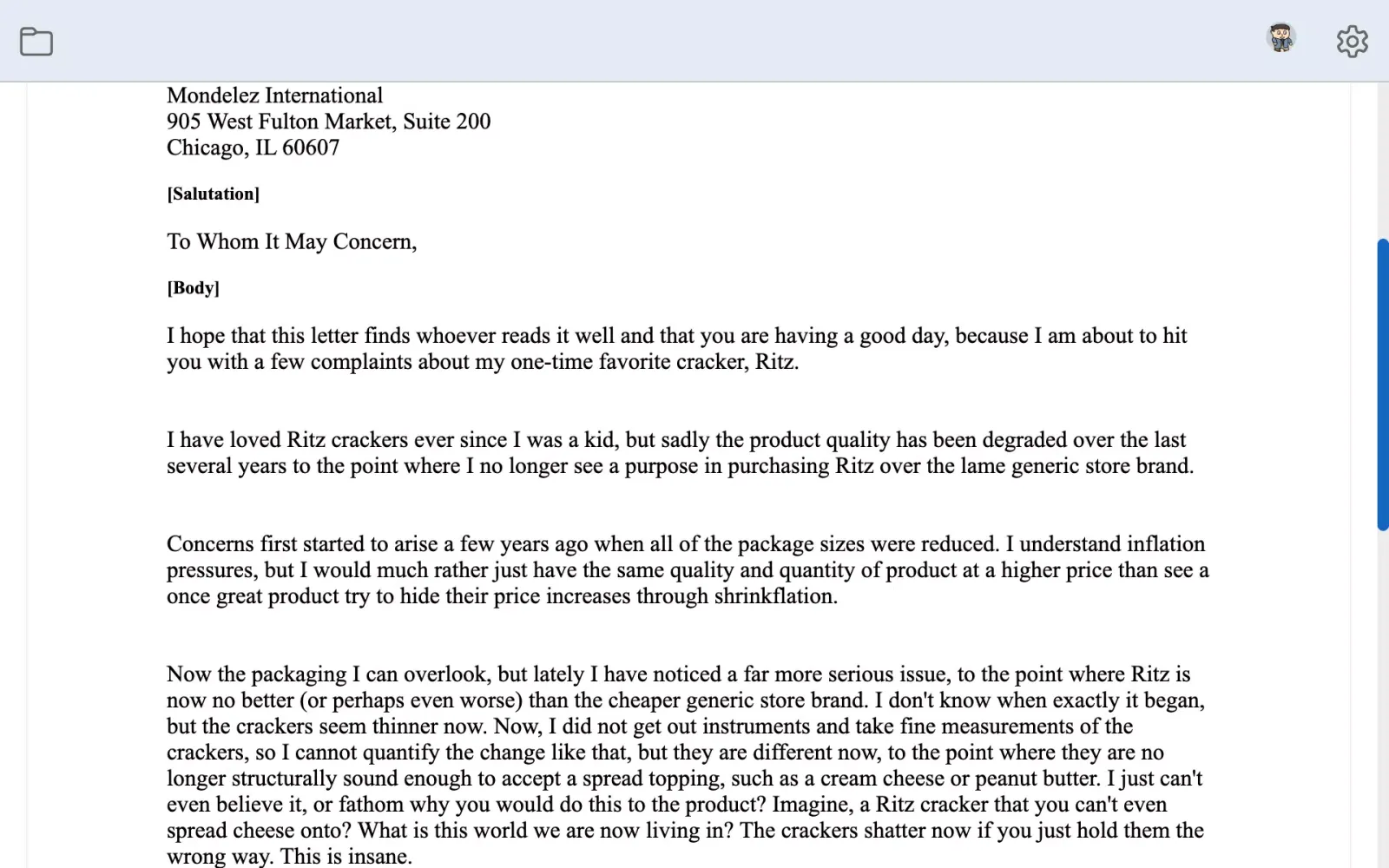 EZ Letter Maker Screenshots