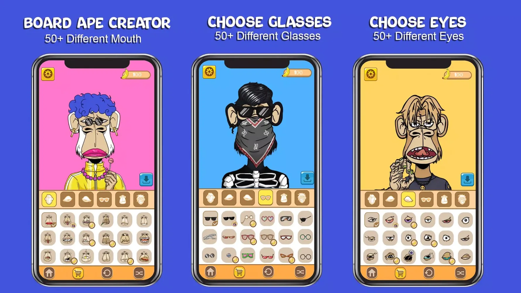 Bored Ape Art NFT Creator Screenshots